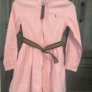 Ralph Lauren Pink Kids Casual Dress